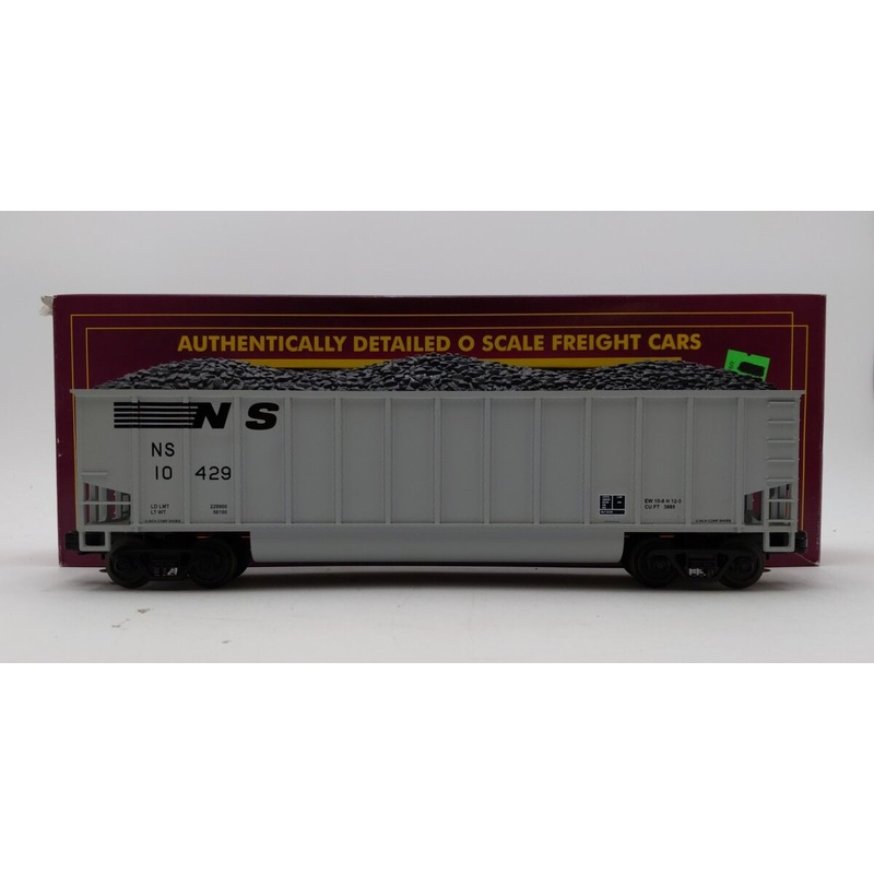 MTH 20-97119 Norfolk Southern Coalporter Hopper with Coal Load #10429 EX/Box