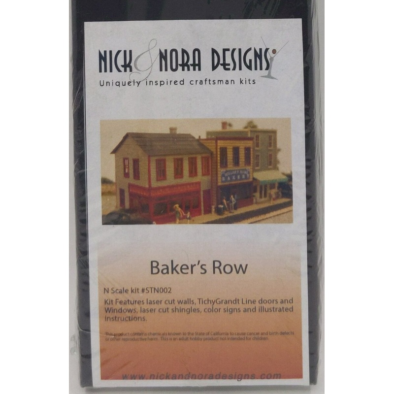 Nick & Nora stn003 Baker’s Row Building Kit