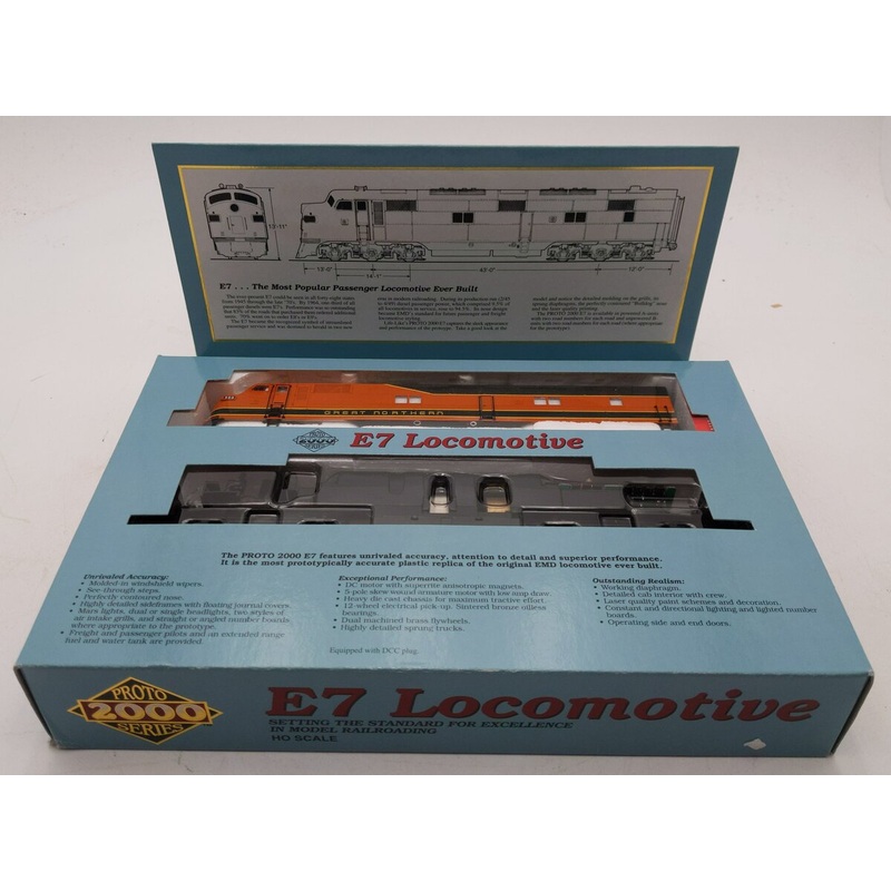 Proto 2000 21063 HO Scale Great Northern E7 Diesel Locomotive #500 MT/Box
