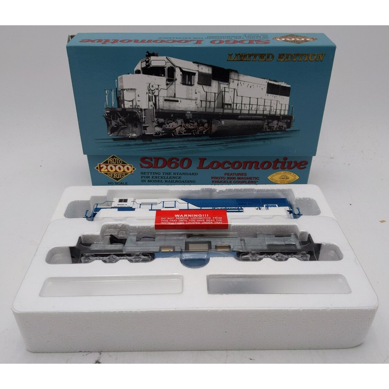 Proto 2000 23487 HO Scale EMD 4 SD60 Diesel Locomotive MT/Box