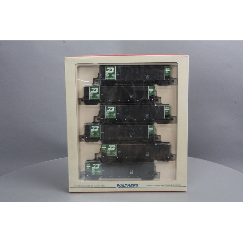 Walthers 932-5334 HO Scale Burlington Northern Bethagons Box Car (Pack of 6) LN/Box