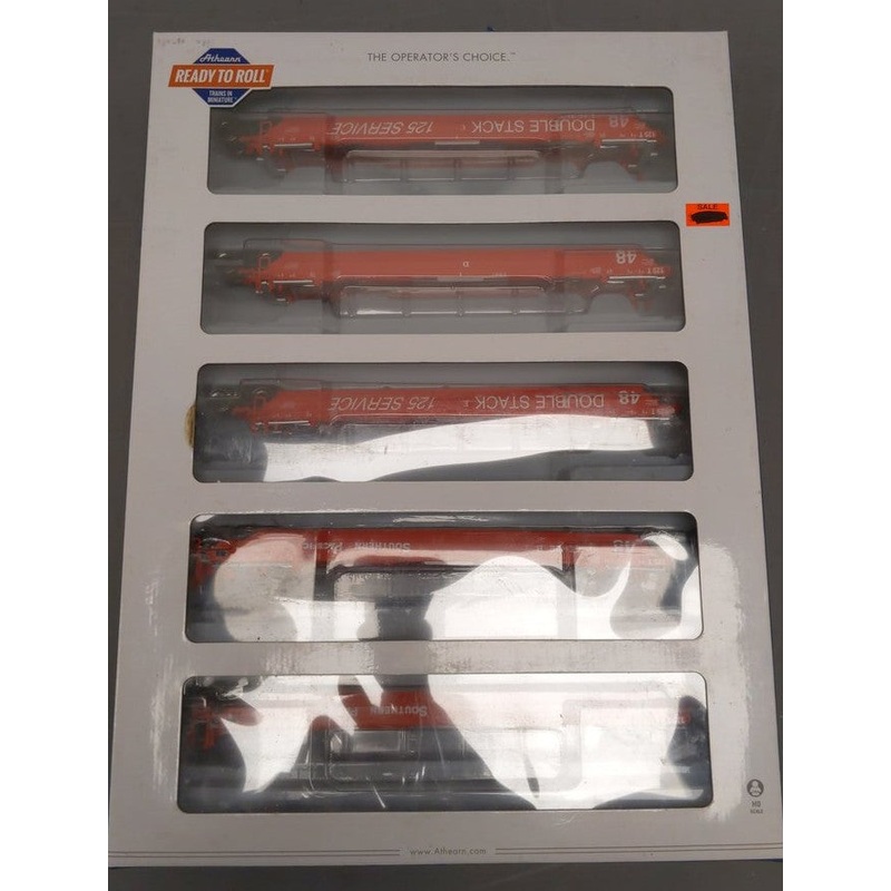 Athearn 15591 HO Southern Pacific Maxi III Well Car Ready-To-Run #513492 (5) EX/Box