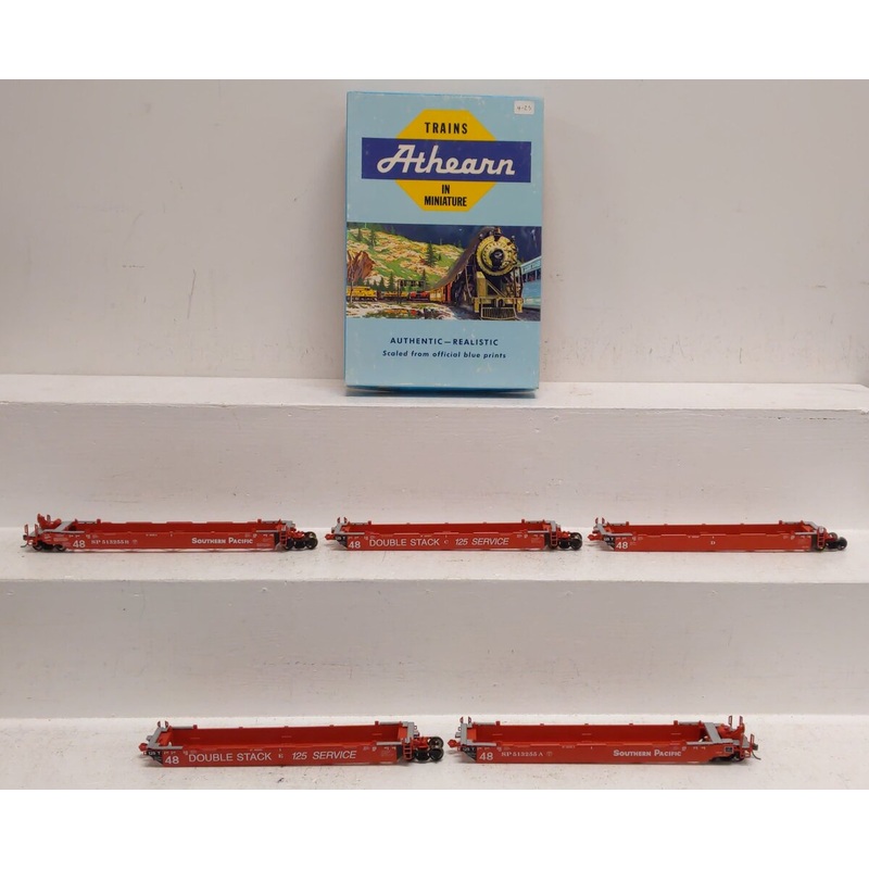Athearn 5922 SP Gunderson Maxi-III 5-Stack Car Kit (Set of 5) LN/Box