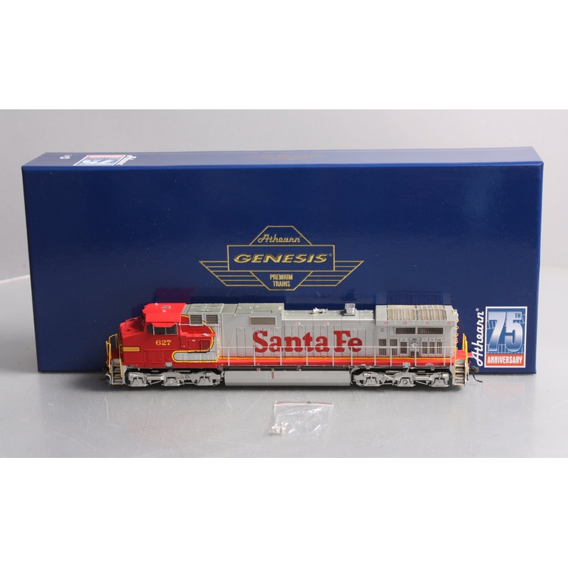 Athearn G31626 HO Santa Fe G2 Dash 9-44CW Diesel Locomotive #627 w/DCC & Sound NIB