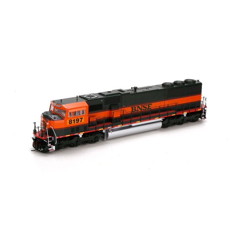 Athearn G67413 HO BNSF/Experimental SD60M w/DCC & Sound #8197 NIB