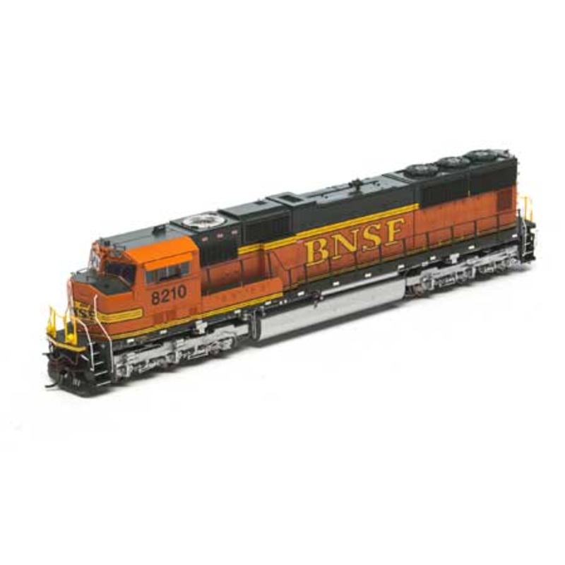 Athearn G69344 HO BNSF SD75M Diesel Locomotive with DCC & Sound #8210 NIB