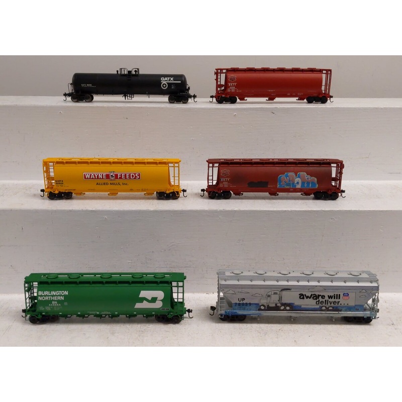 Athearn & Other Assorted HO Scale Freight Cars [6] EX