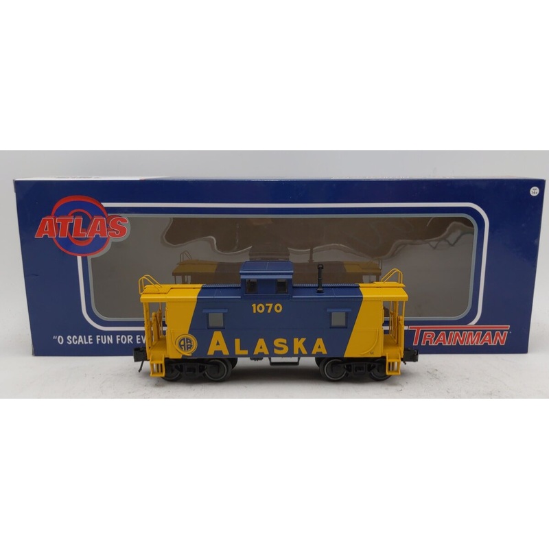 Atlas 2003008-1 O Gauge Alaska O Cupola Caboose Freight Car #1070 (3 Rail) LN/Box