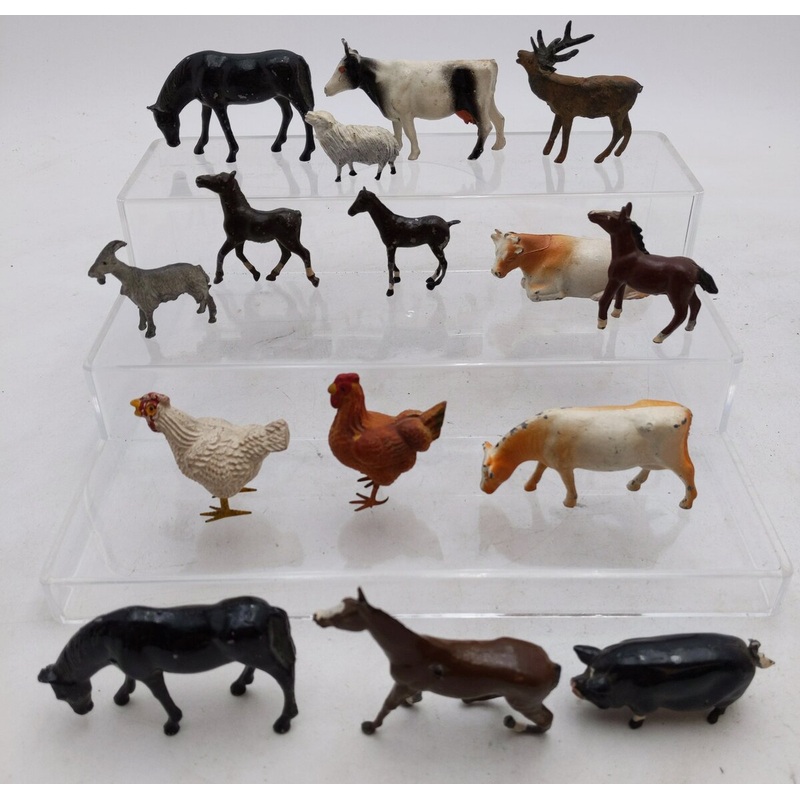 Britains Vintage Assorted Handpainted Animal Figures [15] VG