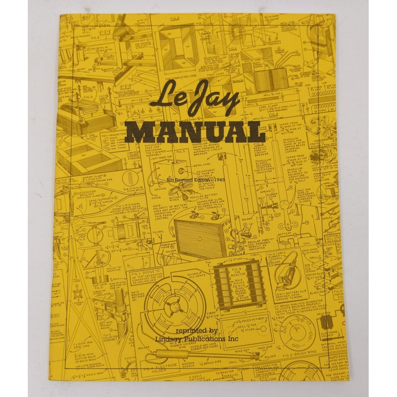 LeJay Manual Paperback Book By Inc. Lindsay Publications EX