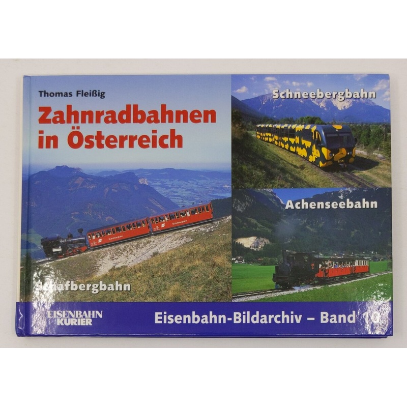Zahnradbahnen in sterreich Hardcover Book By Thomas Fleissig LN