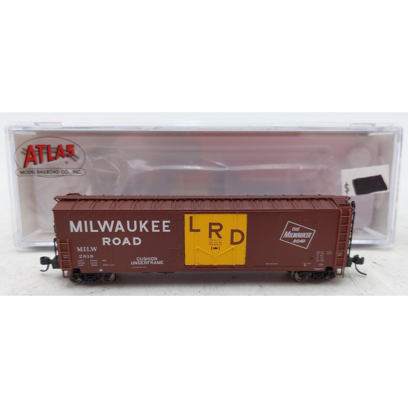 Atlas 50004453 N Milwaukee Road 50′ RBL Box Car #2819 LN/Box