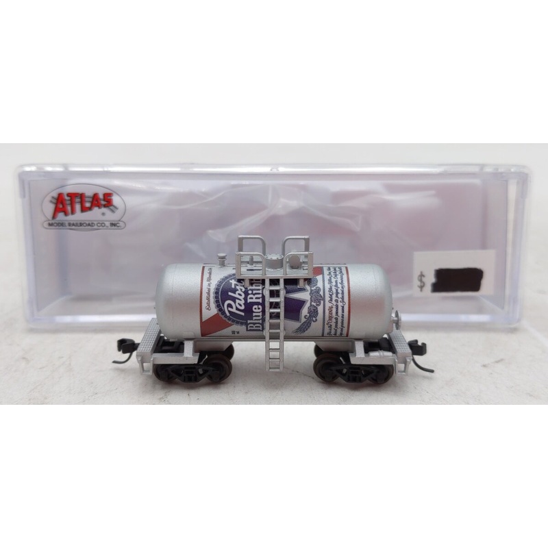Atlas 50005638 N Beer Can Tank Car Pabst Blue Ribbon #2014 LN/Box