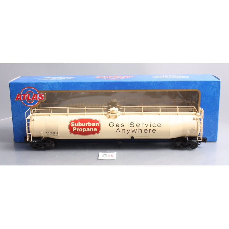 Atlas 6404-2 O Gauge Surburban Propane 33,000 Gallon Tank Car (3-Rail) LN/Box