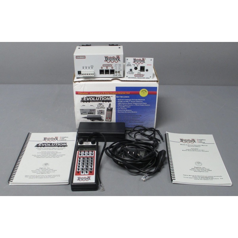 Digitrax EVOD HO Evolution Advanced 5A/8A Duplex Starter Set LN/Box