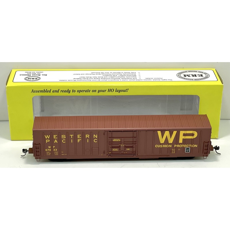 ERM 1413B HO Western Pacific Large Beer Car # 67033 LN/Box