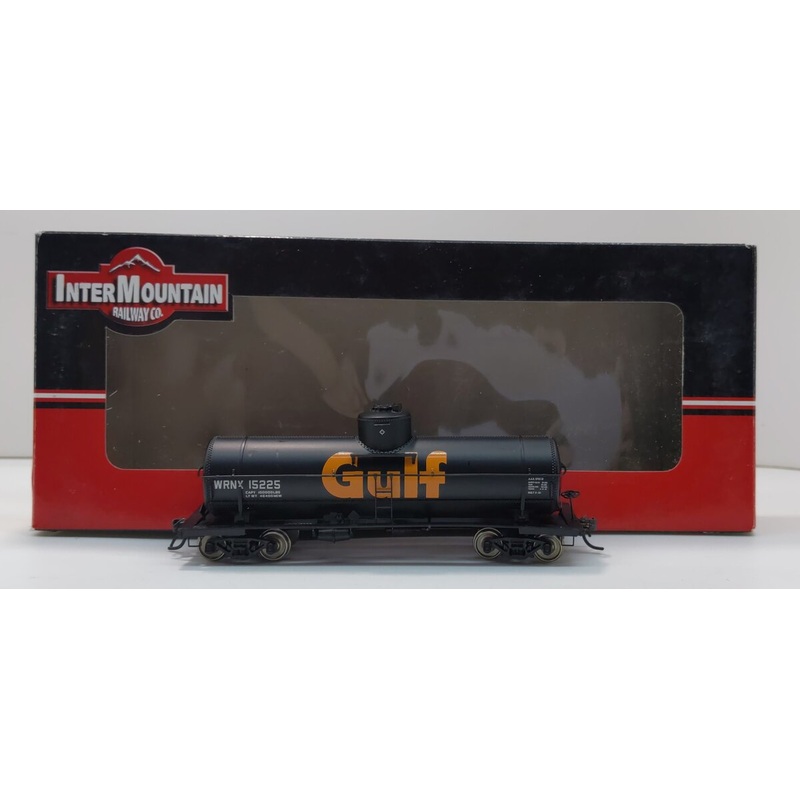InterMountain 46203-26 HO WRNX Gulf 10,000 Gallon Tank Car #15225 LN/Box