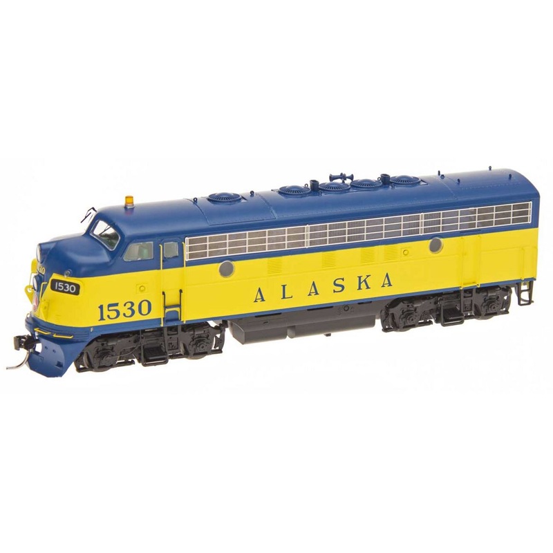 InterMountain 49095S HO Alaska EMD F7A Diesel Locomotive with Sound & DCC #1530 NIB
