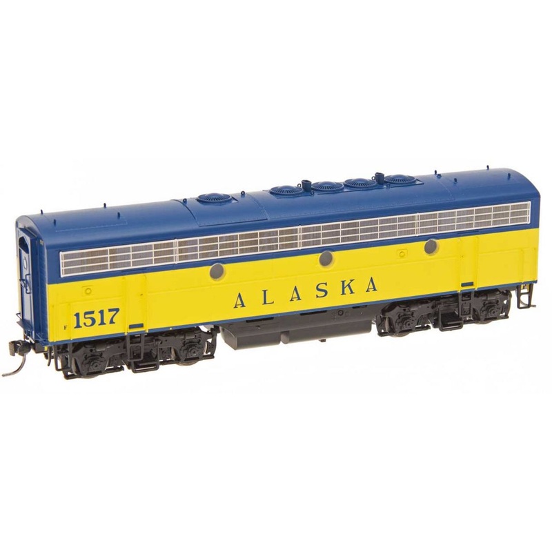 InterMountain 49595S HO Alaska EMD F7B Diesel Locomotive with Sound & DCC #1517 NIB