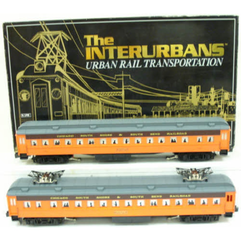 K-Line K2700 O CSS&B 18 Heavyweight Interurban Cars (Set of 2) LN/Box