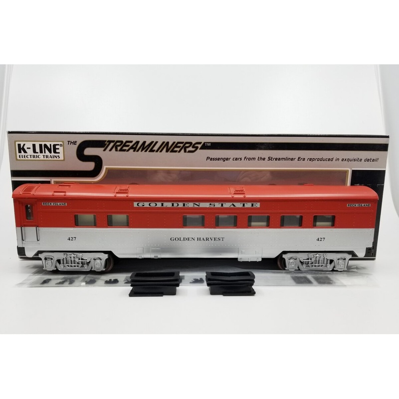 K-Line K4532-0427 O Gauge Golden State Golden Harvest 13.5 Diner Car #427 NIB