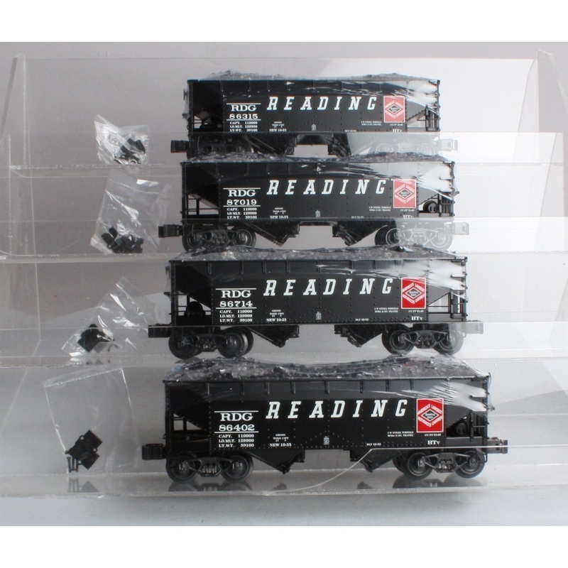 K-Line K6251-1931A Reading Die-Cast Hopper 4-Pack EX/Box