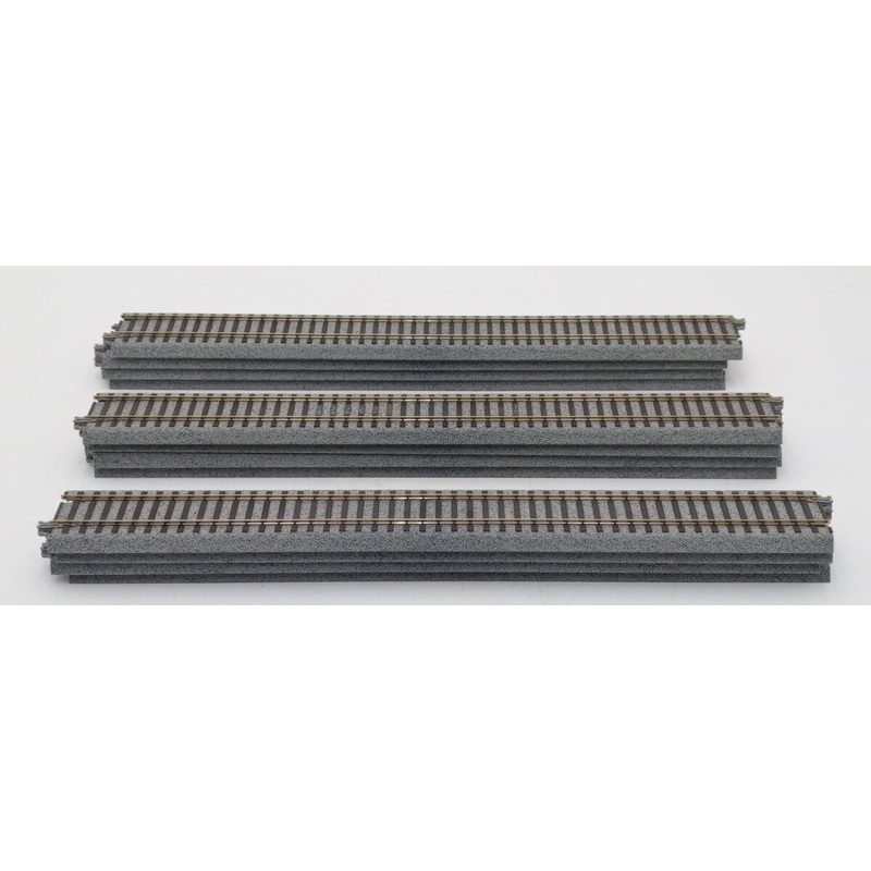 Kato 2-180 HO Code 83 14 1/2 Straight UniTrack Sections (12) EX