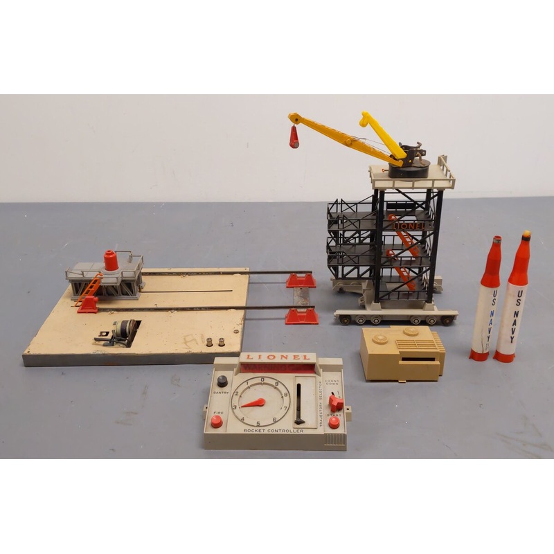 Lionel 175 Vintage O Operating Rocket Launcher Platform VG