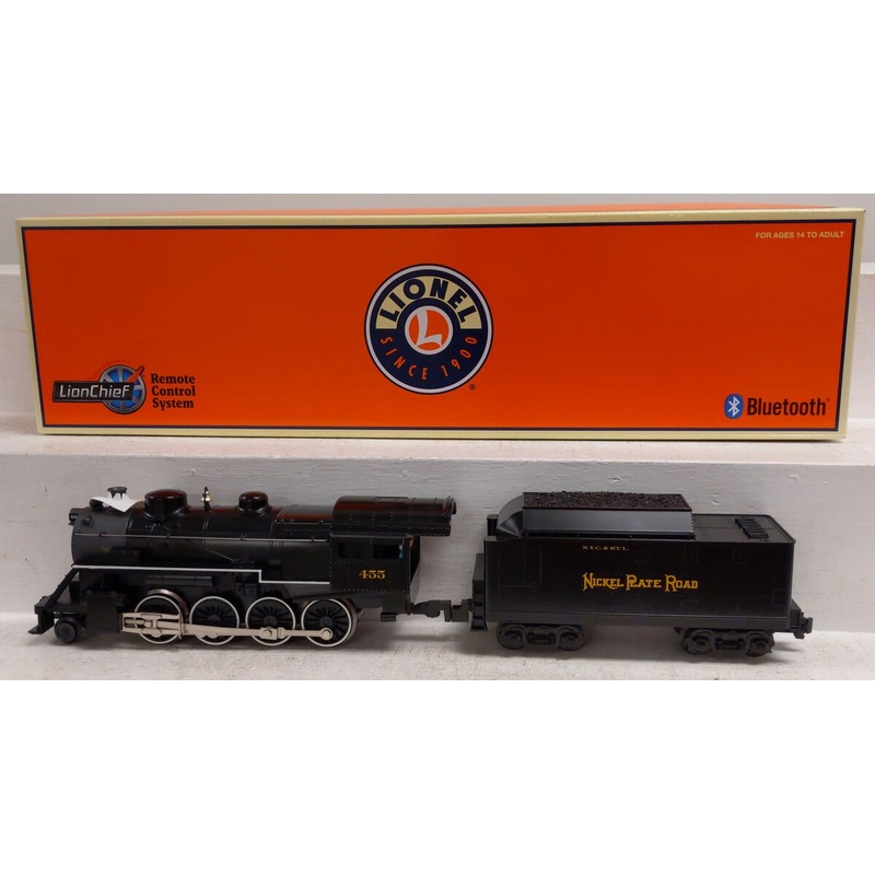 Lionel 2332100 O Nickle Plate Road LionChief 2-8-0 Steam Locomotive #455 EX/Box