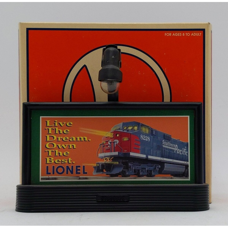 Lionel 6-12974 O Blinking Light Billboard # 410 EX/Box