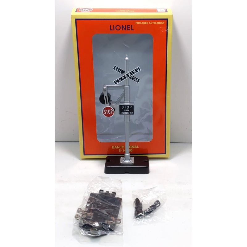 Lionel 6-14090 O Gauge Operating Banjo Signal EX/Box