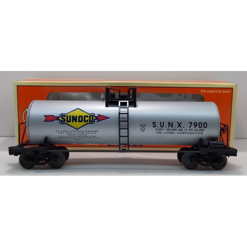 Lionel 6-17910 O Gauge Sunoco Unibody Tank Car #7900 LN/Box