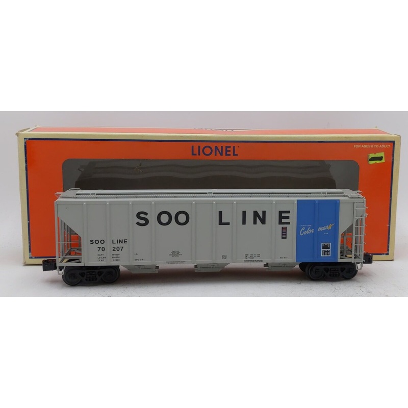 Lionel 6-27103 O Gauge Soo Line Hopper #70207 EX/Box