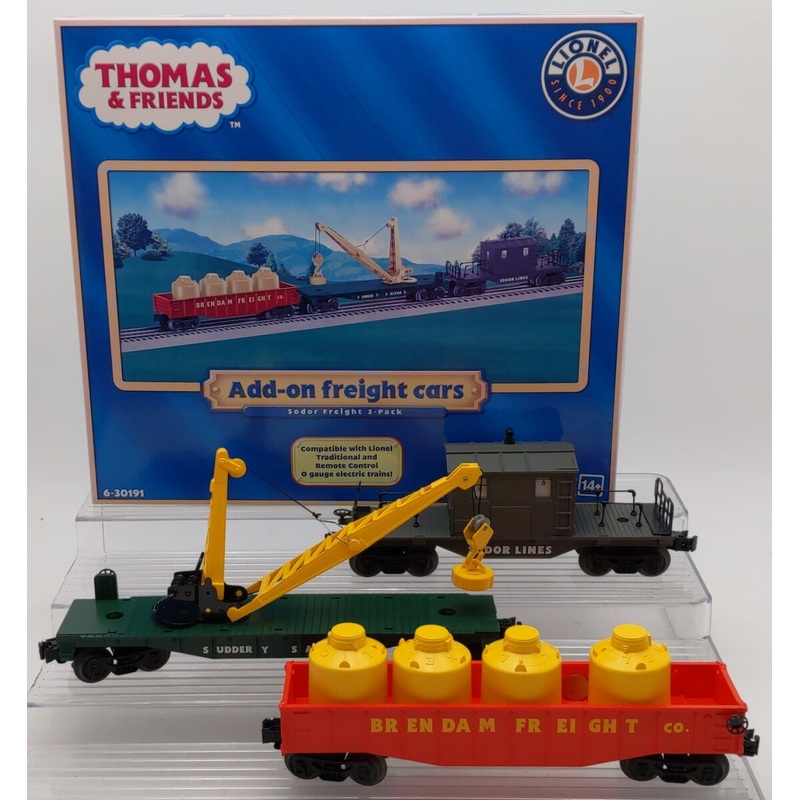 Lionel 6-30191 O Sodor Work Train (Set of 3) EX/Box