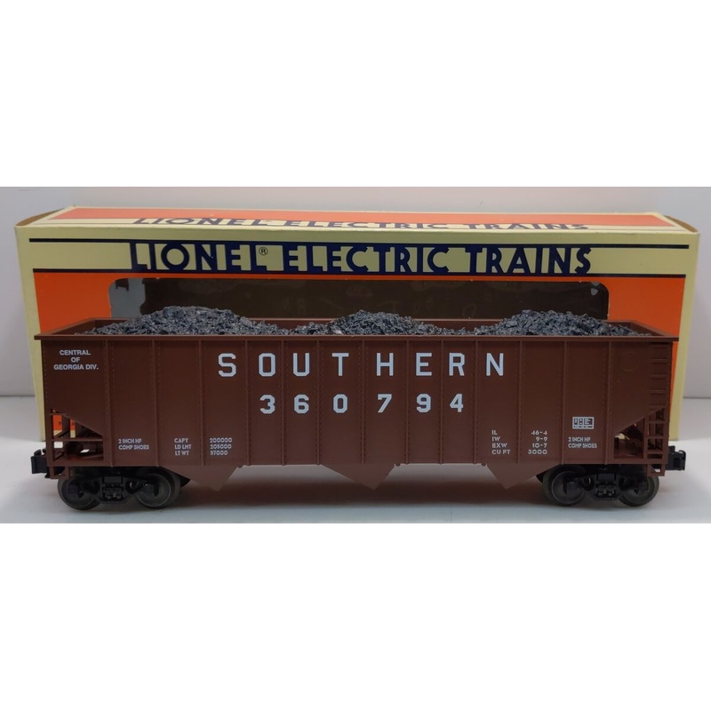 Lionel 6-52038 O Gauge LCCA Southern Hopper w/Coal Load #360794 LN/Box