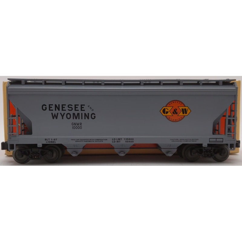 Lionel 6-52113 O Genesee & Wyoming TTOS 3 Bay ACF Hopper EX/Box