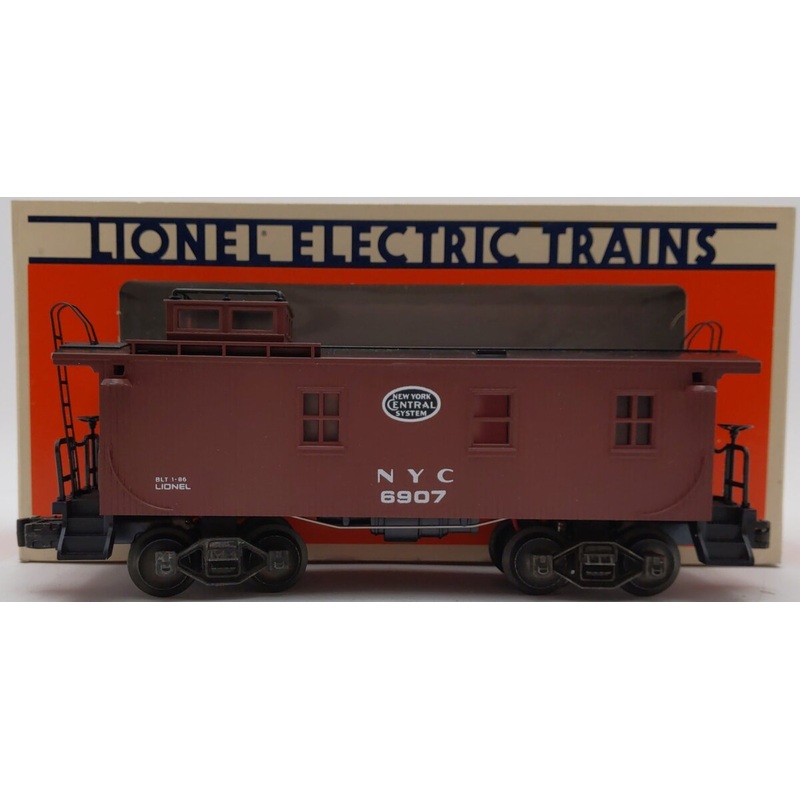 Lionel 6-6907 O Gauge New York Central Woodside Illuminated Caboose #6907 EX/Box