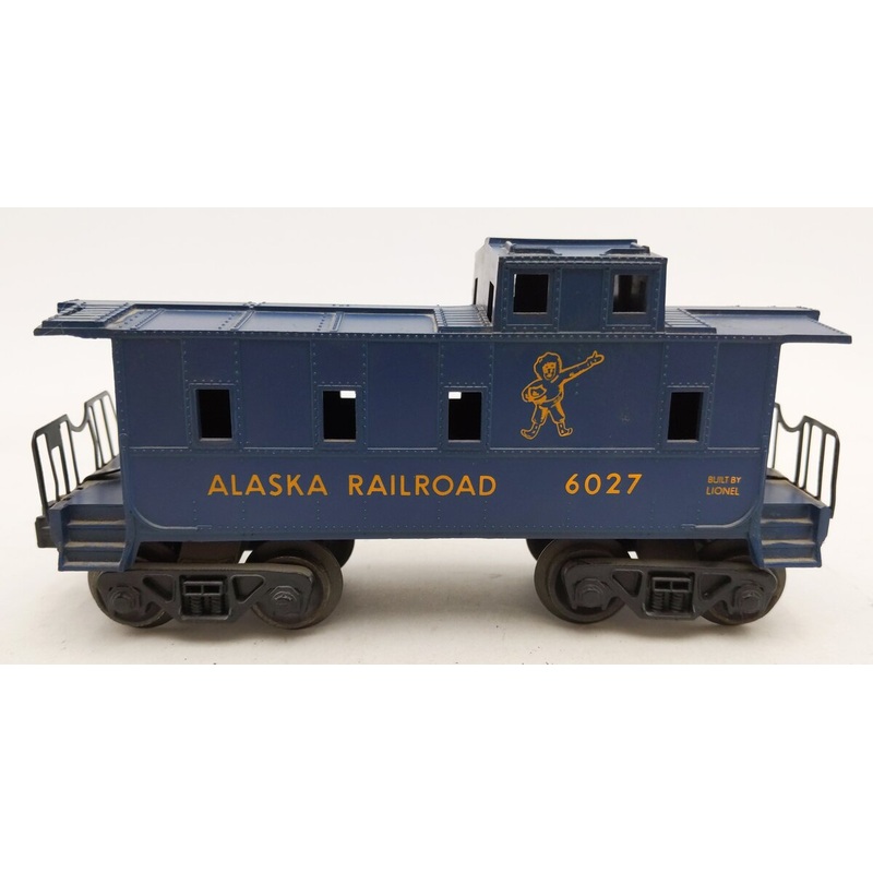 Lionel 6027 Vintage O Postwar Gauge Alaska Caboose VG