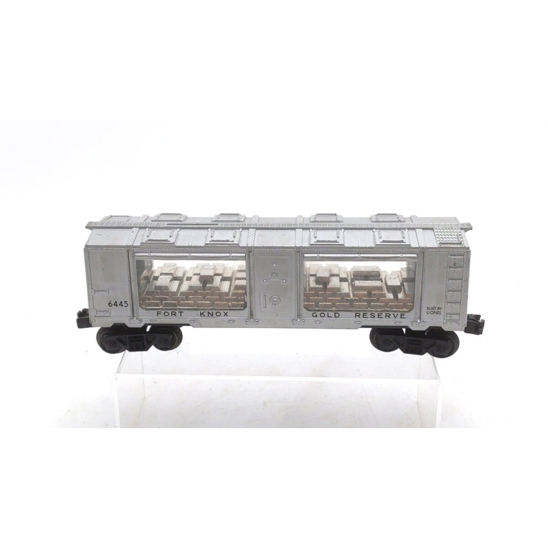Lionel 6445 Vintage O Gauge Postwar Fort Knox Gold Bouillon Car EX