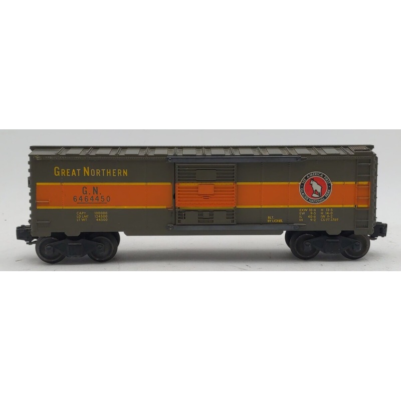Lionel 6464-450 Vintage O Great Northern Boxcar – Type III EX