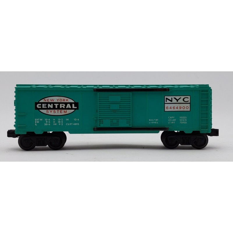Lionel 6464-900 Vintage O New York Central Boxcar -Type IV EX