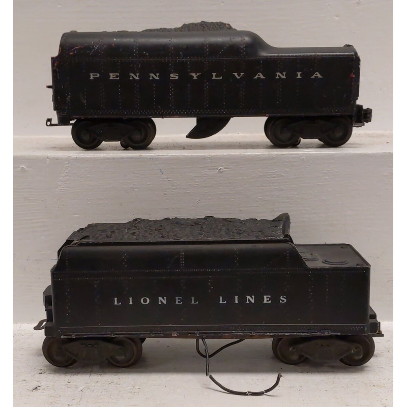 Lionel Assorted O Vintage Tenders: 2046W-50, 6466W [2]