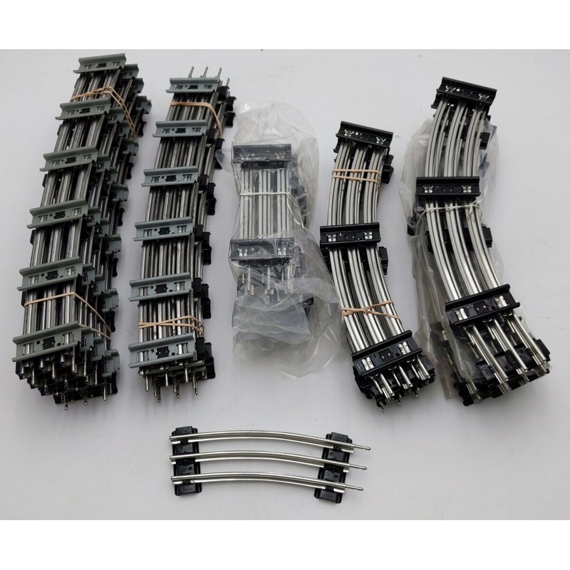 Lionel O Gauge Straight And Curved Track Sections Lot [43] EX