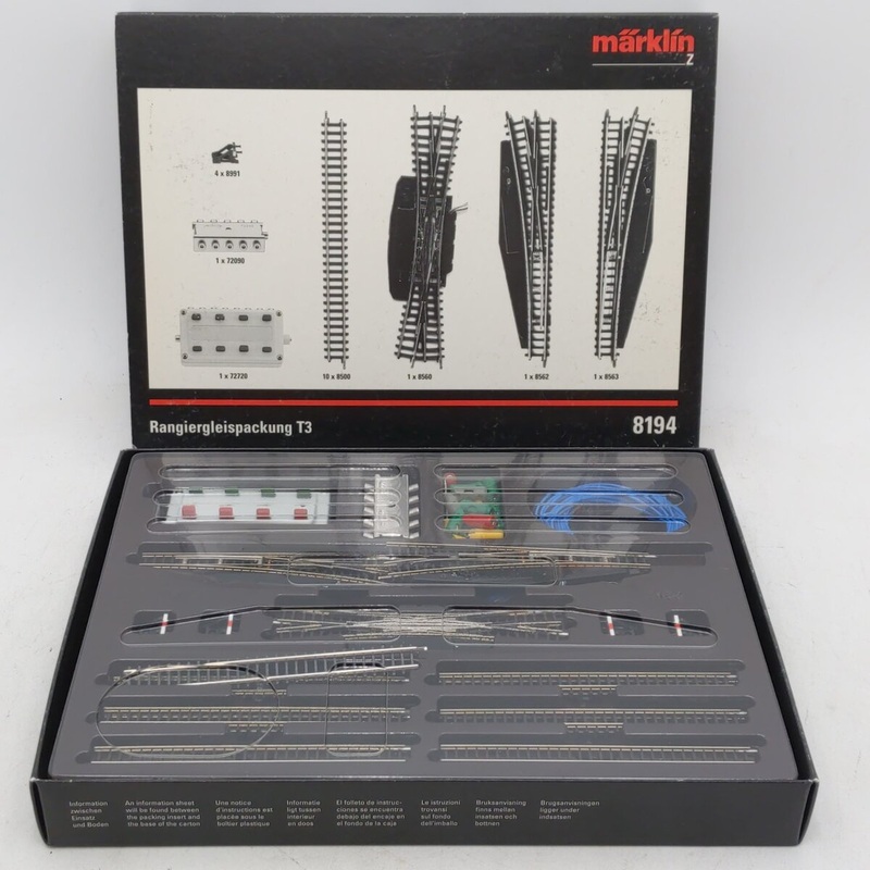 Marklin 8194 Z T3 Yard Track Switching Expander Set LN/Box