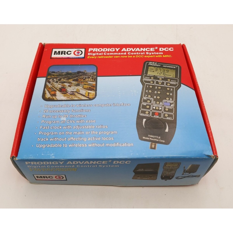 MRC 1416 Prodigy Advanced Squared Wireless DCC System Set 3.5 Amp System EX/Box