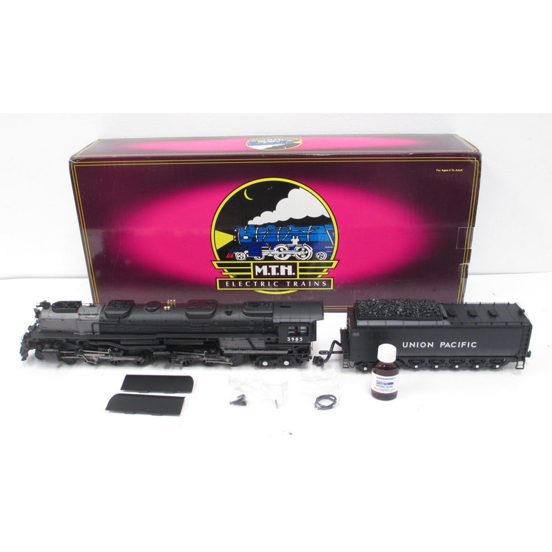 MTH 20-3167-1 O UP 4-6-6-4 Challenger Steam Locomotive & Tender w/PS2.0 #3985 LN/Box