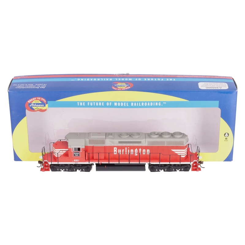 Athearn 98805 HO Chicago Burlington & Quincy/Colorado & Southern SD40 w/DCC #881 MT/Box