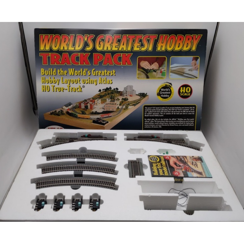 Atlas 489 True-Track World’s Greatest Hobby Track Pack EX/Box