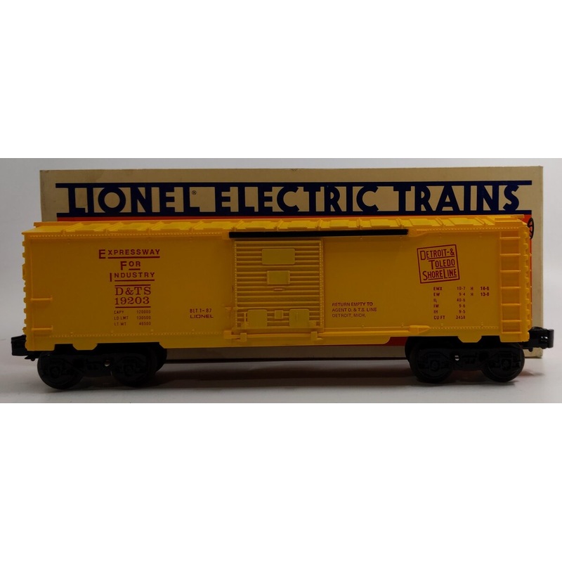 Lionel 6-19203 O Gauge Detroit & Toledo Shoreline Box Car LN/Box