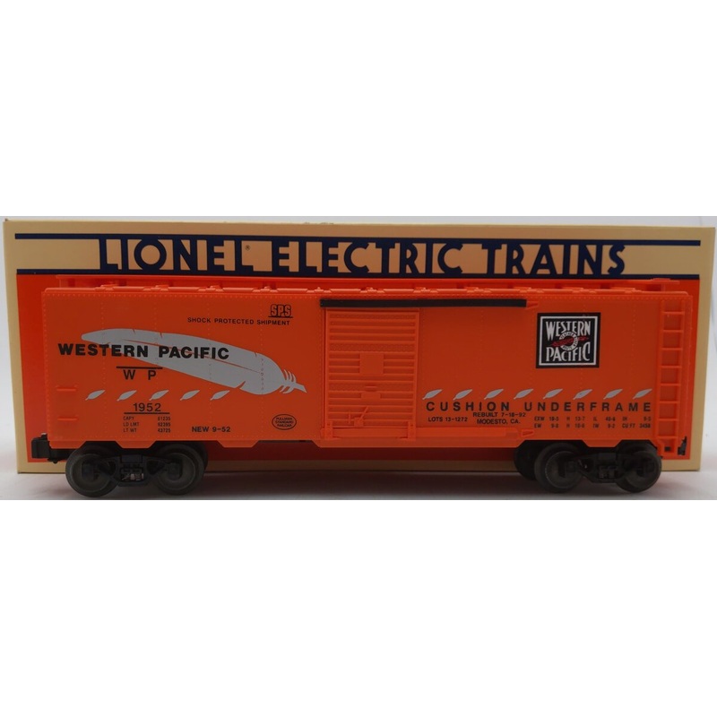 Lionel 6-19960 O Gauge LOTS-1992 Western Pacific Boxcar #1952 EX/Box
